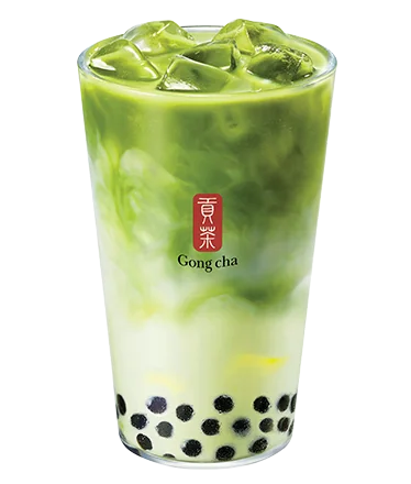 얼그레이 말차 밀크티 + 펄