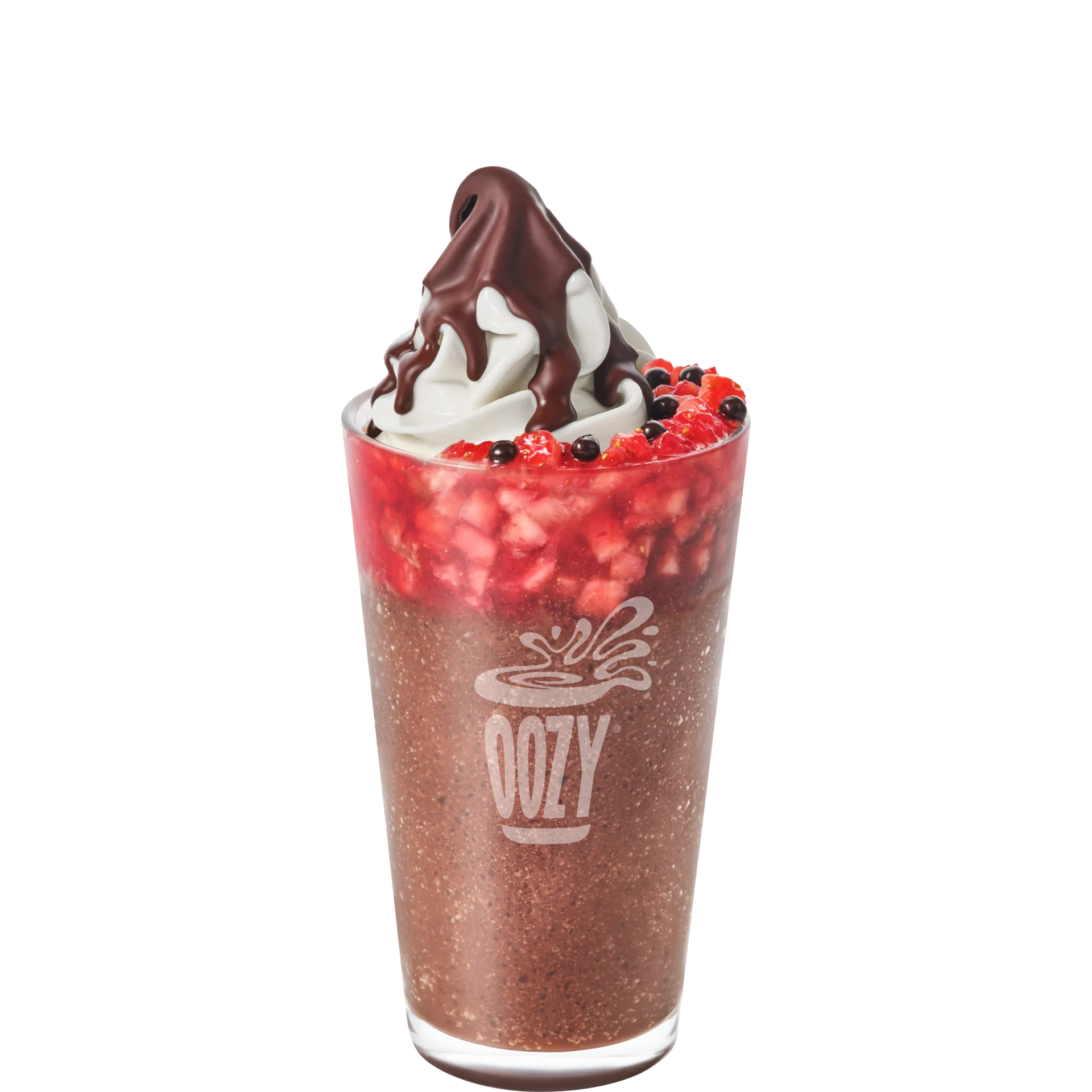 딸기 쇼콜라 프라페