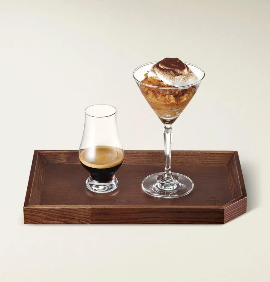 블랙 글레이즈드 셔벗 플레이트