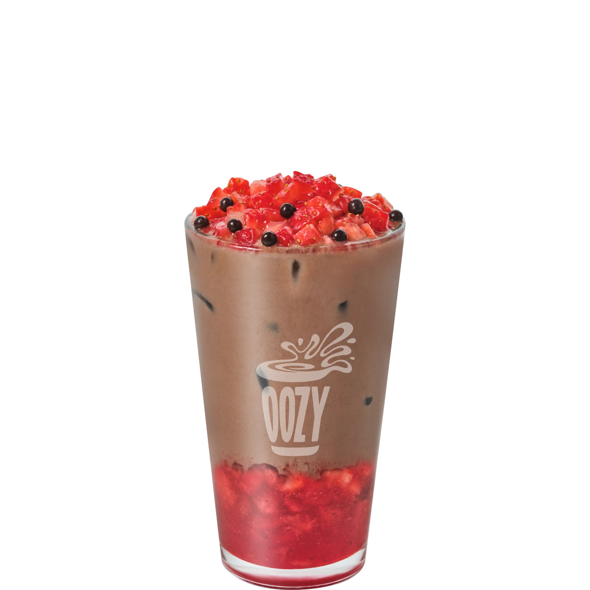 딥 초코베리 라떼