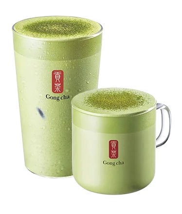 더블 말차 밀크티