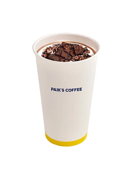 깨먹는 크런키 초코라떼(HOT)