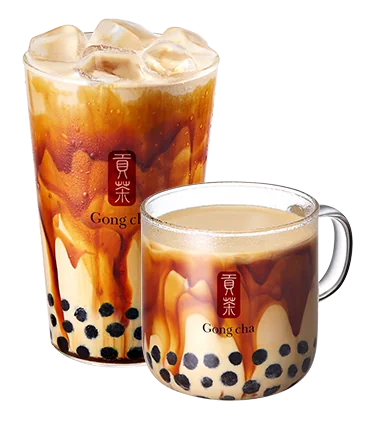 브라운슈가 시그니처 우롱 밀크티 + 펄