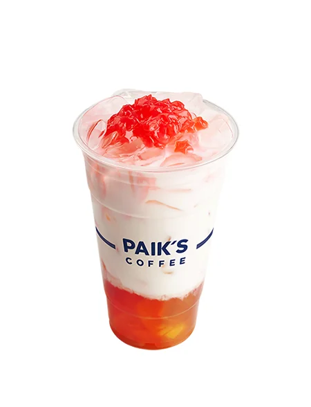 별빛 망고피치 라떼