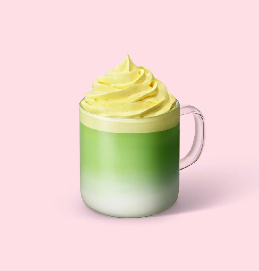 슈크림 말차 라떼