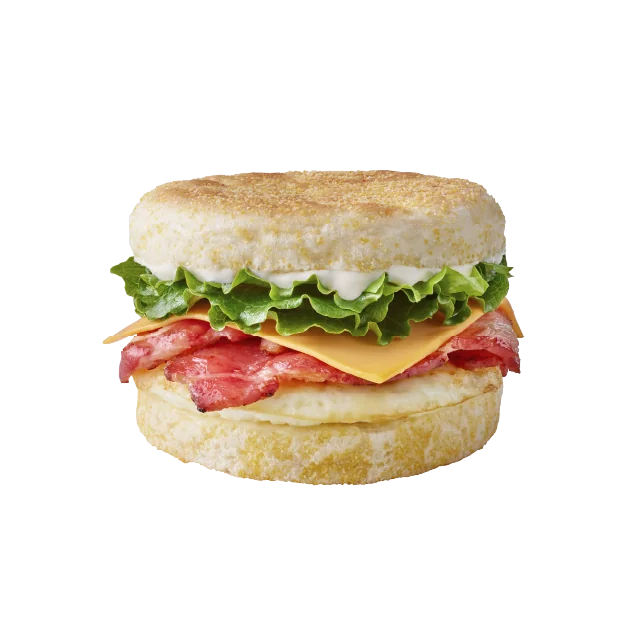 진유정란 베이컨 잉글리쉬머핀