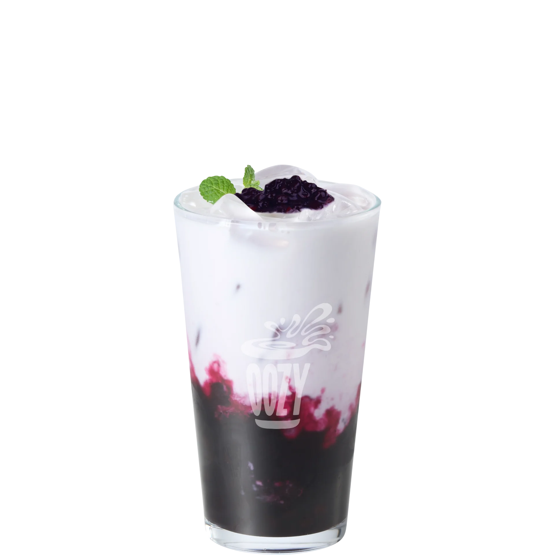 리얼블루베리 라떼