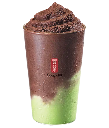 말차 초코 스무디