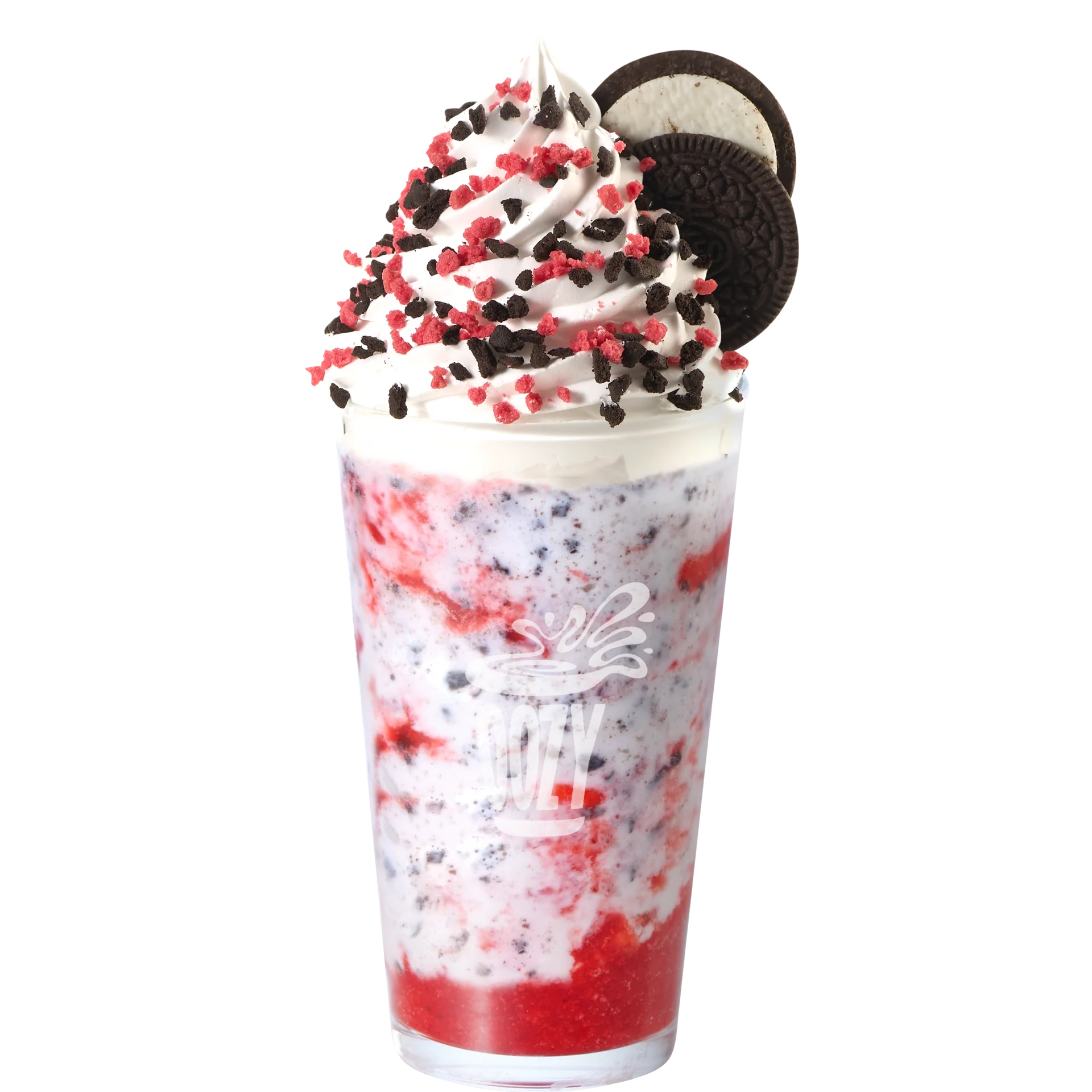 딸기오레오 프라페