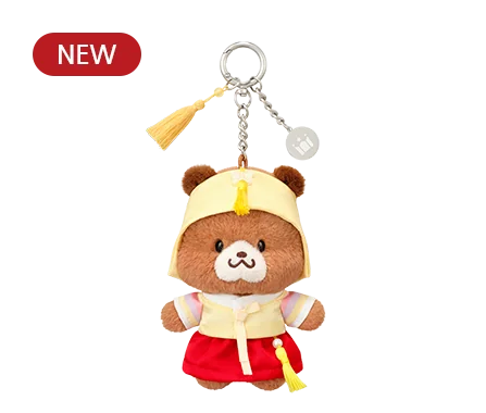 한복 할리베어 키링 (꼬마아씨)
