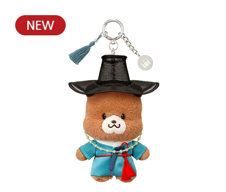 한복 할리베어 키링 (선비)