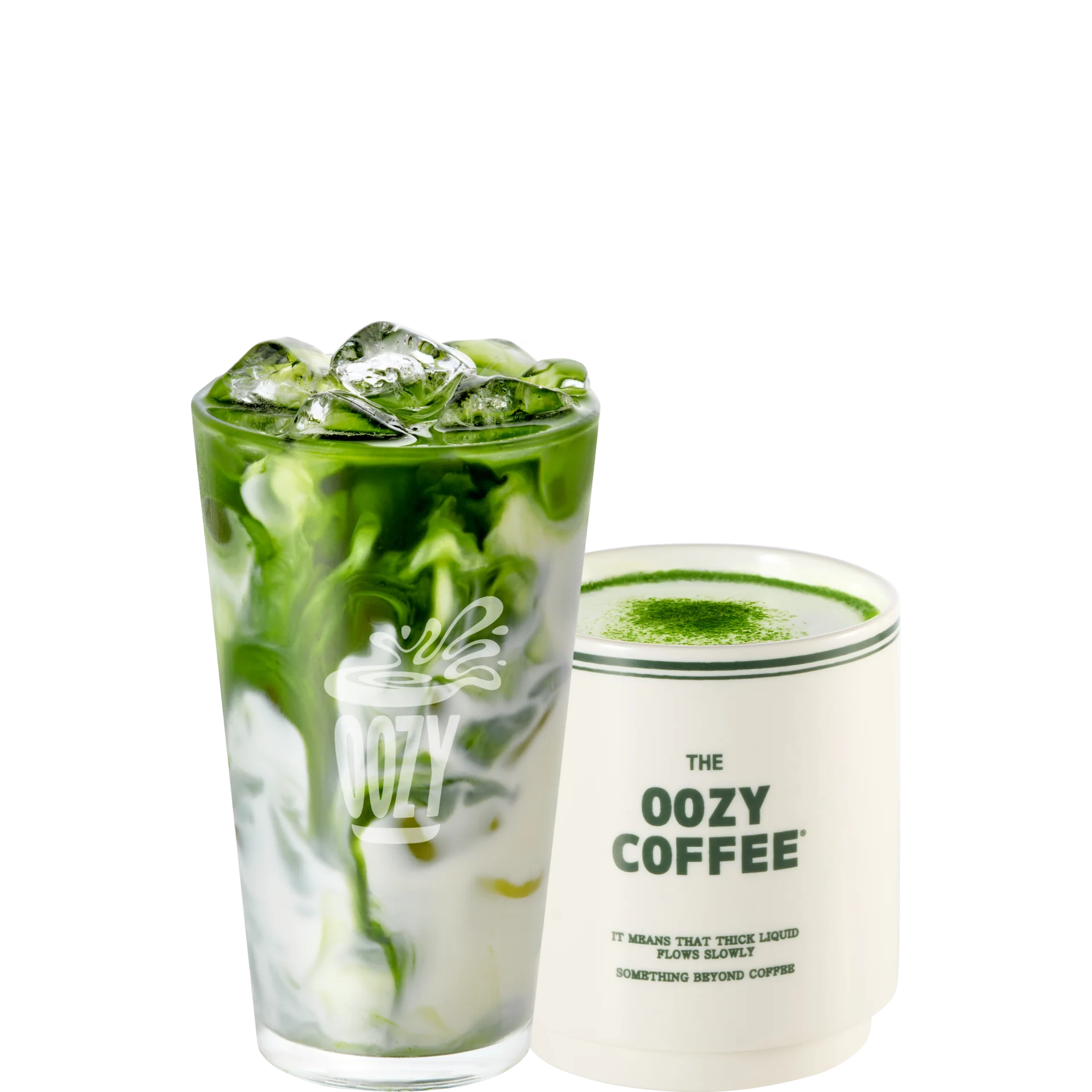 우지 딥 말차라떼