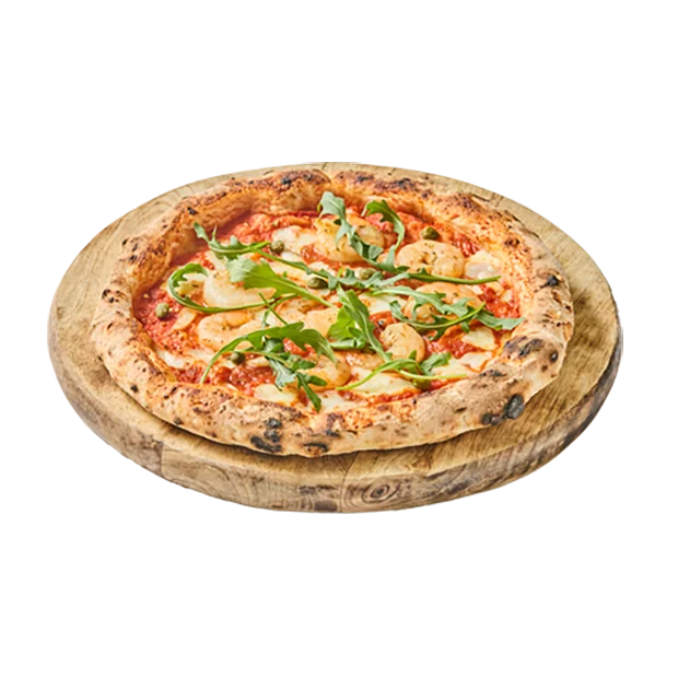 루꼴라감베리피자