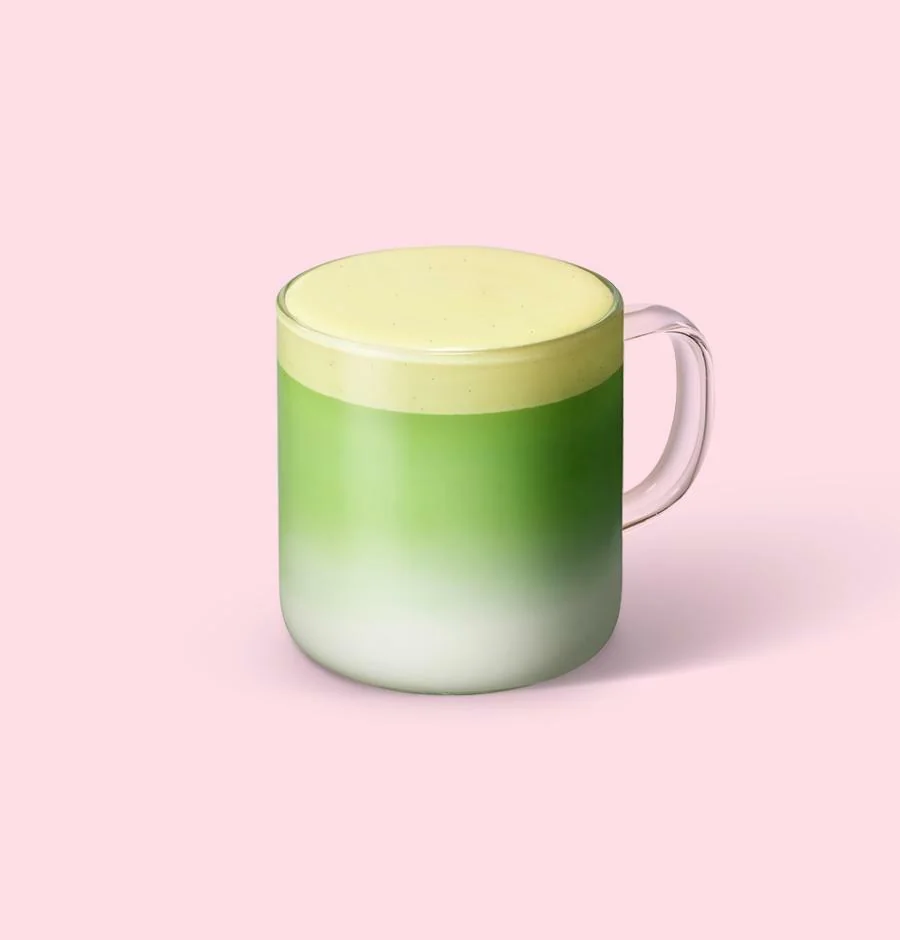 슈 폼 말차 라떼